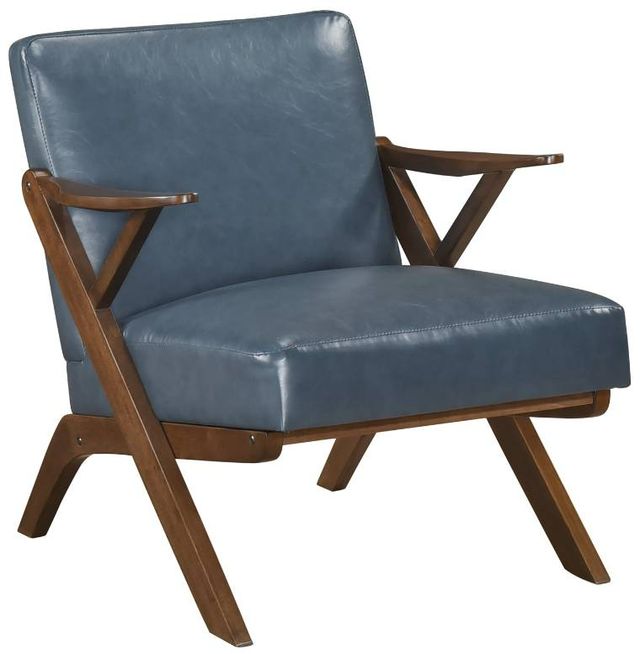 Homelegance® Gideon Blue Accent Chair-0