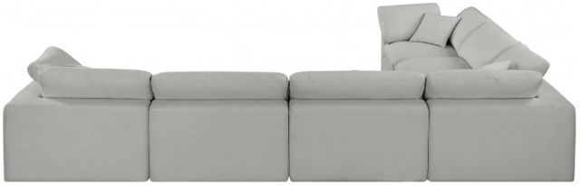 Meridian Furniture Comfy 6-Piece Gray Sectional -2