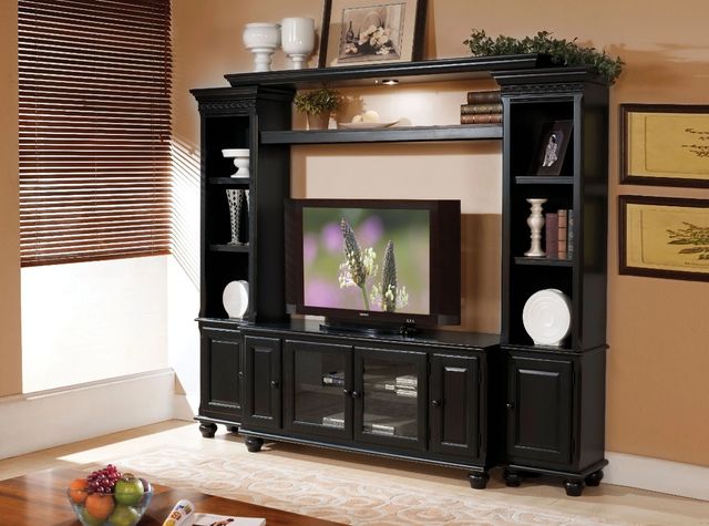 ACME Furniture Ferla Black TV Stand-1