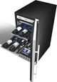 Silhouette® Professional Tuscany 15” Stainless Steel Wine Cooler-2