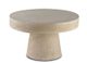 Currey & Company Higham Portland/Faux Bois Cocktail Table-0