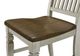 TEI Preston Toffee/White Side Chair-1