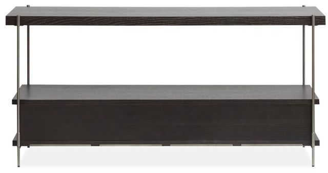 Magnussen Home® Spencer Dark Briarsmoke Gray Rectangular Sofa Table-3
