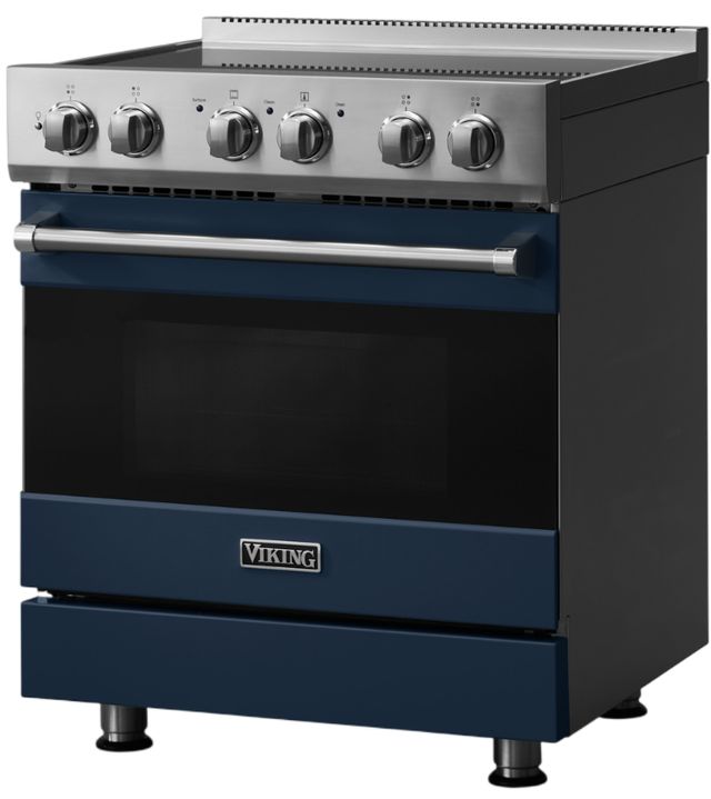 Viking® 3 Series 30" Slate Blue Pro Style Induction Range-2