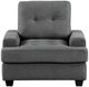 Homelegance® Dunstan Dark Gray Chair-2