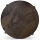 Four Hands Bingham Distressed Iron Coffee Table with Rustic Oak Base-2