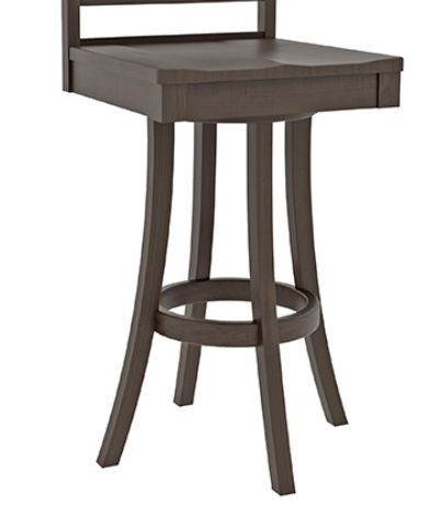 Country View Woodworking Customizable 30" Swivel Bar Chair-1