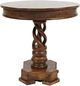 Jofran Inc. Global Archive Gwen Chestnut Pedestal Table-2