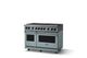 Viking® 7 Series 48'' November Sky Pro Style Natural Gas Range-2