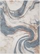Nourison Home™ Astra Machine Washable Ivory Blue 5'x7' Style 1 Area Rug-0