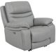 American Wholesale Furniture Oslo Pewter Power Recliner-0