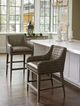 Tommy Bahama® Furniture Cypress Point Turner Smoke Gray Woven Bar Stool-1