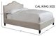 Parker House® Jamie Flour California King Upholstered Panel Bed-2