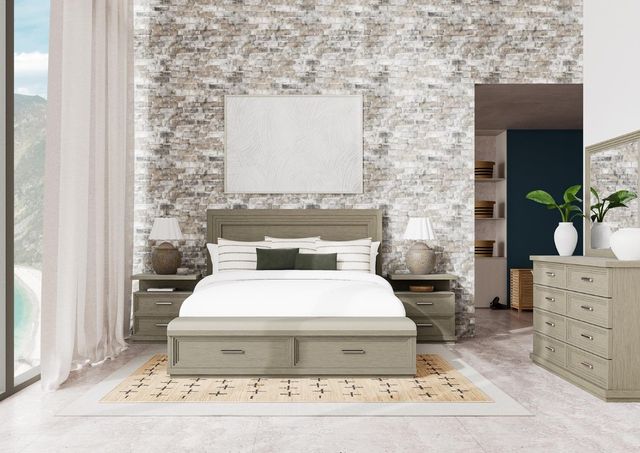 Riverside Furniture Cascade 3-Piece Dovetail King Storage Panel Bedroom Set  | Darvin Furniture | Orland Park, IL