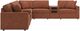 Signature Design by Ashley® Modmax 8-Piece Spice L-Shape Sectional with Audio Console-1