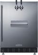 Summit® 5.3 Cu. Ft. Stainless Steel Built-In Beer Kegerator-1