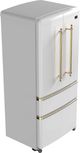 FORNO® Luigi 33" 17.9 Cu. Ft. White Counter Depth French Door Refrigerator-2