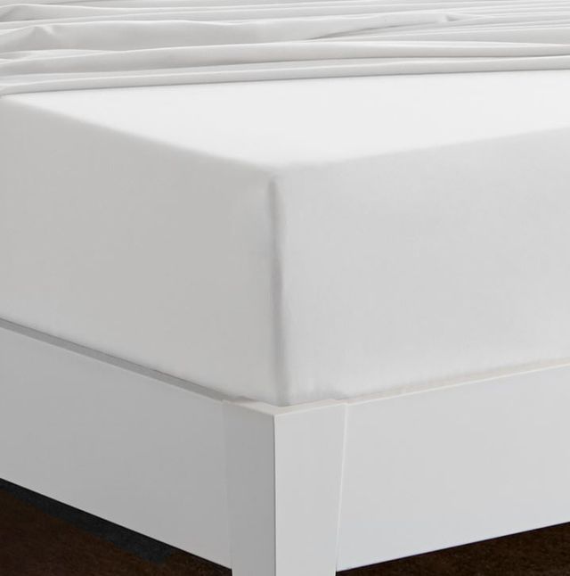 BEDGEAR® Basic 4-Piece Bright White King Sheet Set-4