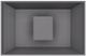 Vent-A-Hood® 42" Gunsmoke Air Recover System (ARS) Duct-Free Euro-Style Island Range Hood-2