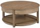 England Furniture Costa Way Taupe Lift Top Round Cocktail Table-0