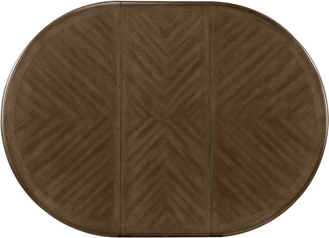 Winners Only® Highland Brown Top Dining Table with Antique White Pedestal Base-3