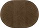 Winners Only® Highland Brown Top Dining Table with Antique White Pedestal Base-2