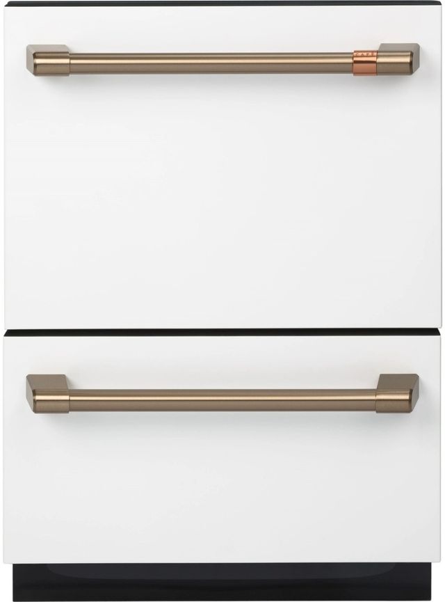 Café™ 4 Piece Matte White Gas Kitchen Package-2