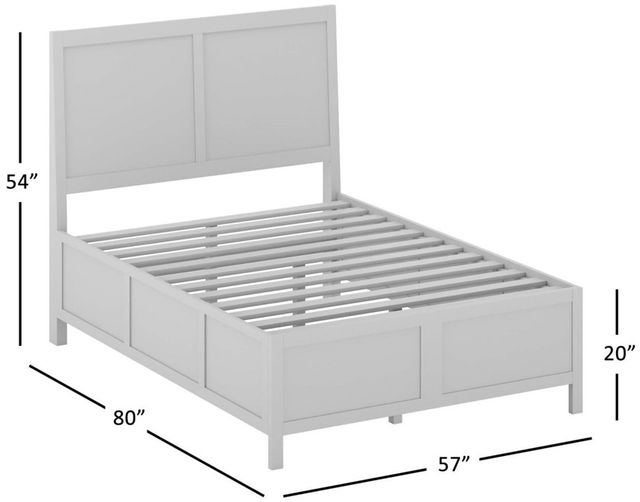 Jofran Inc. Maxton Wash Brown King Panel Bed-2