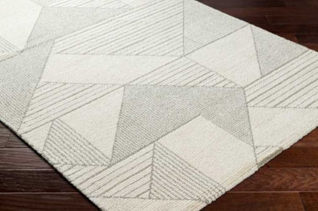Surya Gavic Beige/Black 4'x6' Area Rug-1
