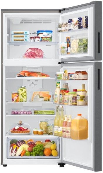 Samsung 28" 15.6 Cu. Ft. Stainless Steel Top Freezer Refrigerator-4