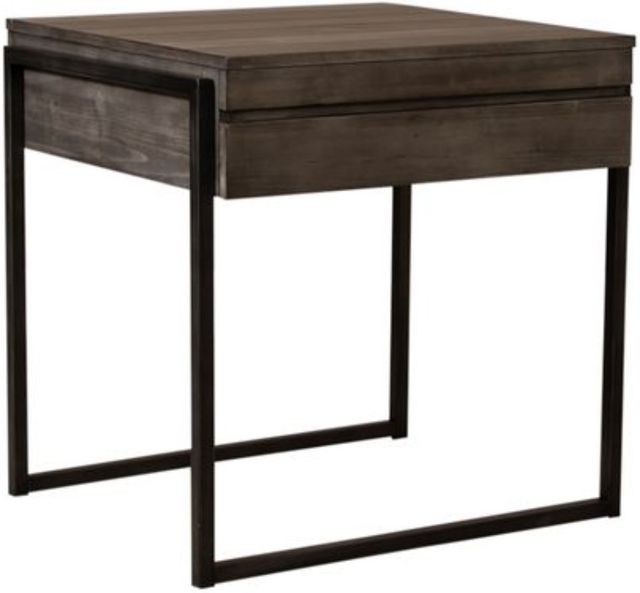 Liberty Furniture Gateway 3-Piece Weathered Gray Living Room Table Set-1