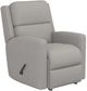 Flexsteel® Chip Silver Spray Manual Recliner-0