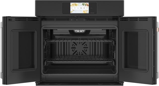 Café™ Professional Series 30" Matte Black Single Electric Wall Oven-1