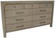Coaster® Solano Weathered Mango Bedroom Dresser Cabinet-0