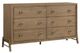 Bernards Elure 4-Piece Latte King Panel Bedroom Set-2