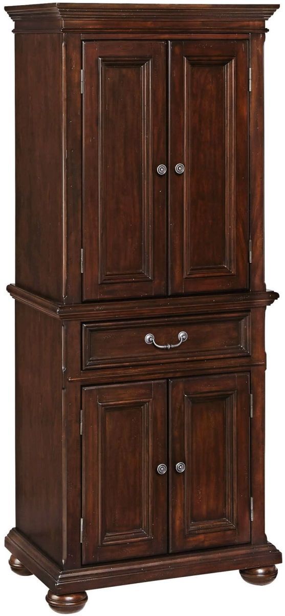 homestyles® Colonial Classics Brown Pantry-0