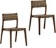 Dovetail Furniture Leclair 2-Piece Green Dining Chair Set-0