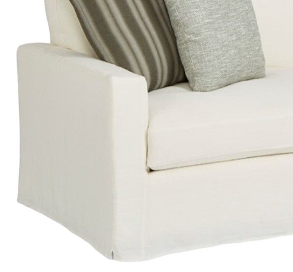 Four Seasons Customizable McMichael 2-Seat 41'' Slipcovered Grande Sofa-1