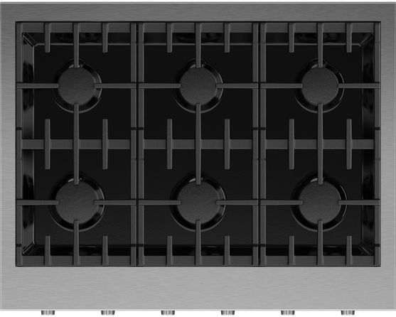 Fisher & Paykel Series 9 36" Stainless Steel Professional Natural Gas Rangetop-1