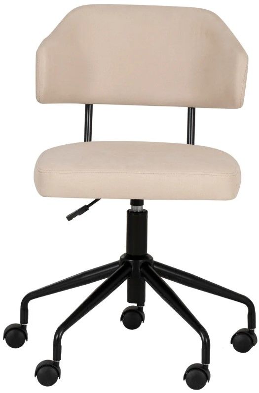 Linon Tanner Beige Office Chair-2