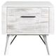 Elements International Rogen 3-Piece Rustic White Occasional Table Set-2
