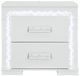 Global Furniture USA Naomi Silver Nightstand with LED-3