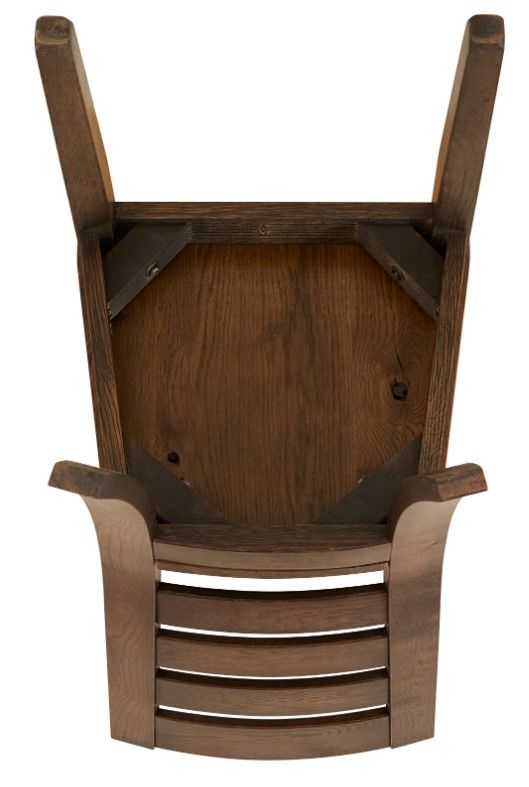 Artisan & Post by Vaughan-Bassett Dovetail Natural Horizontal Slat Dining Side Chair-3
