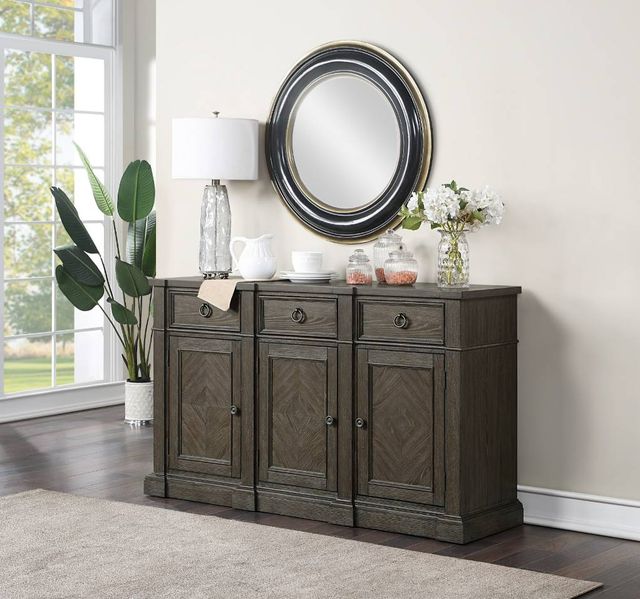 Homelegance® Sarasota Driftwood Brown 3-Drawer Server-1