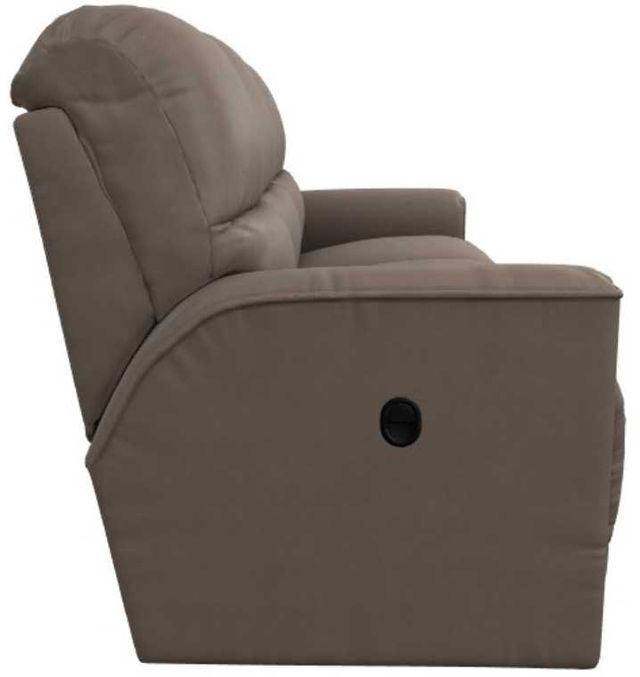 La-Z-Boy® Cade Stone Leather Manual Reclining Sofa-3