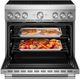 KitchenAid® 36" Stainless Steel 6 Element Pro Style Induction Range with Air Fry-2