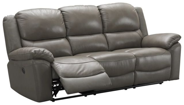 Signature Design by Ashley® Faust Gray Power Reclining Sofa-1