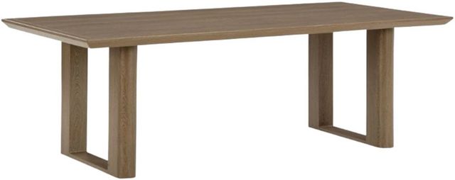 Signature Design by Ashley® Serene Bay Dark Brown Aluminum Outdoor Dining Table
