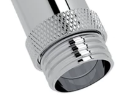 Rohl® Graceline® Series Polished Chrome Wall Mount Shower Arm-1