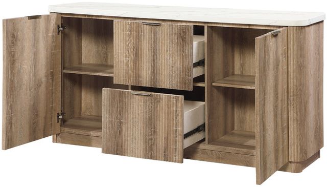 Global Furniture USA Natural/White Buffet-3